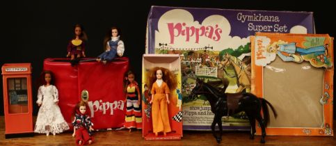 A collection of 1970's Palitoy 6.5" 'pocket-sized' fashion dolls, comprising two Marie dolls, each