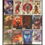 12 mixed Spider-man / Venom & related comics, The Amazing Spoder-man, Spider-woman, Gwenom vs