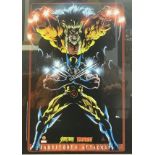 Sabretooth Attacks by Tex Palmiott. Dynamic Forces Limited edition marvel print. (2002). Print