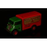 Tri-ang Minic (Lines Brothers) tinplate and clockwork 85M forward drive van, green cab with black