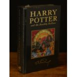 Rowling (J.K.) Harry Potter and the Deathly Hallows, first edition hardback book in cellophane