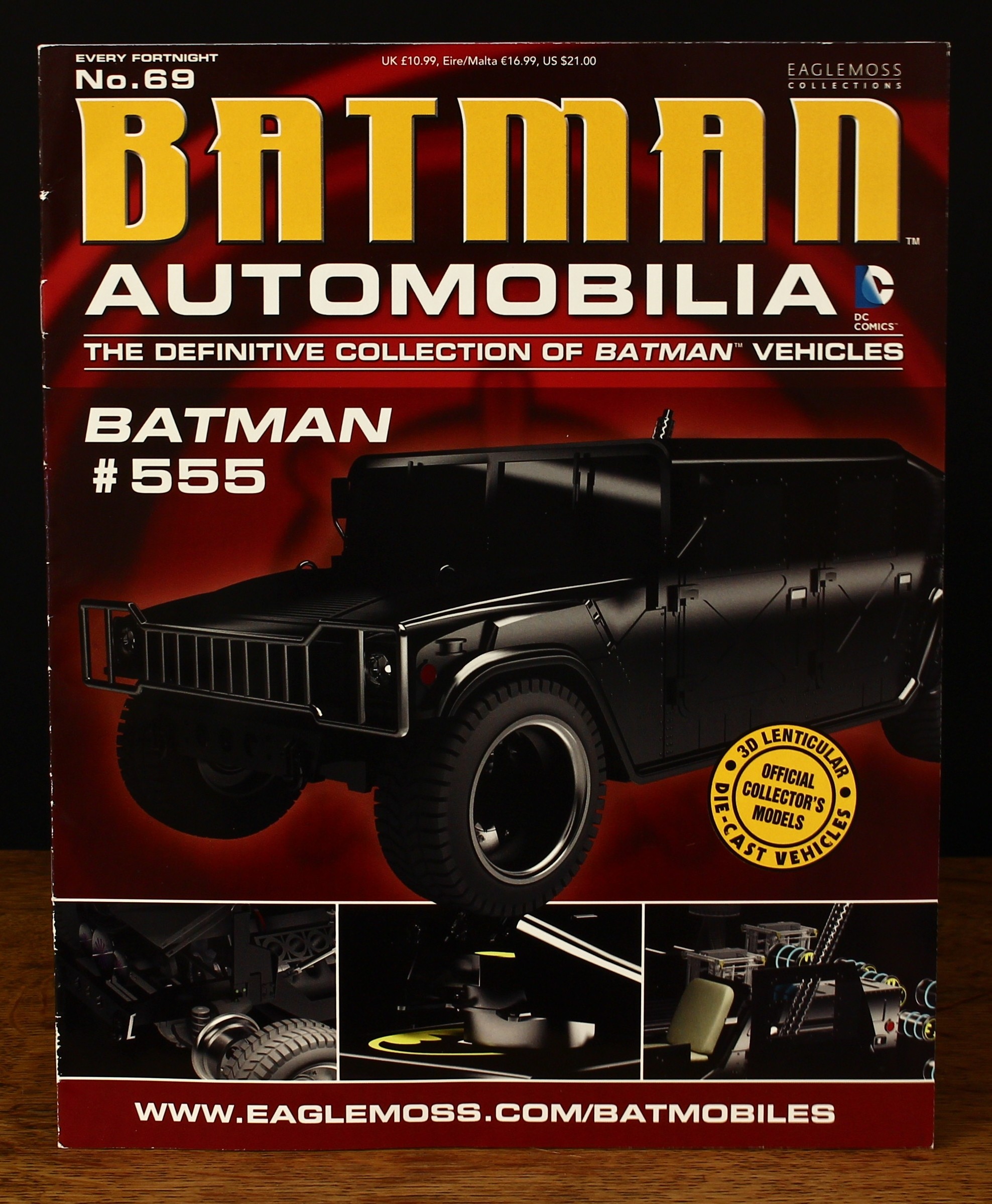 Eaglemoss Collections, DC Comics, Batman Automobilia, 1:43 scale diecast models, comprising No.69 - Image 3 of 3