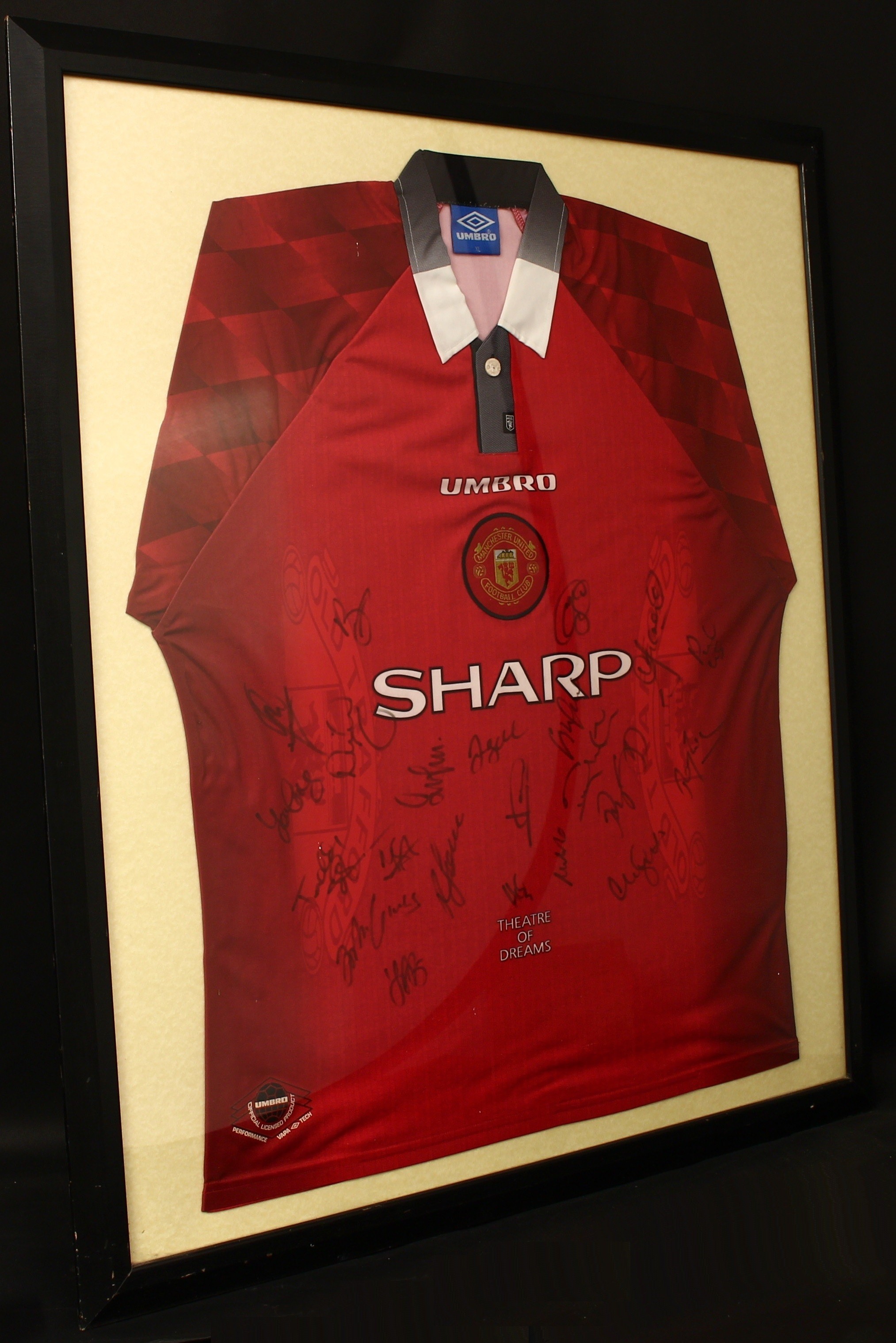 Sport, Football, Autographs, Manchester United F.C. (The Red Devils) - a 1996-1998 'Theatre of