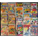 Mixed lot of 20 Marvel comics. Bronze / modern age. Silver Surfer, Spider-man, Daredevil etc…