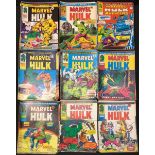 Mighty World of Marvel starring the Hulk. 83 comics. Approx VG-FN.