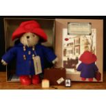 A Special Edition Paddington Bear teddy bear, amber and black plastic eyes, pronounced snout with