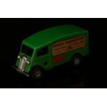 Tri-ang Minic (Lines Brothers) tinplate and clockwork 103M shutter van, green body with decals '