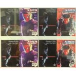 X-Men movie prequel comic covers quad. Magneto and Wolverine variants. 71cm x 57cm(2000).