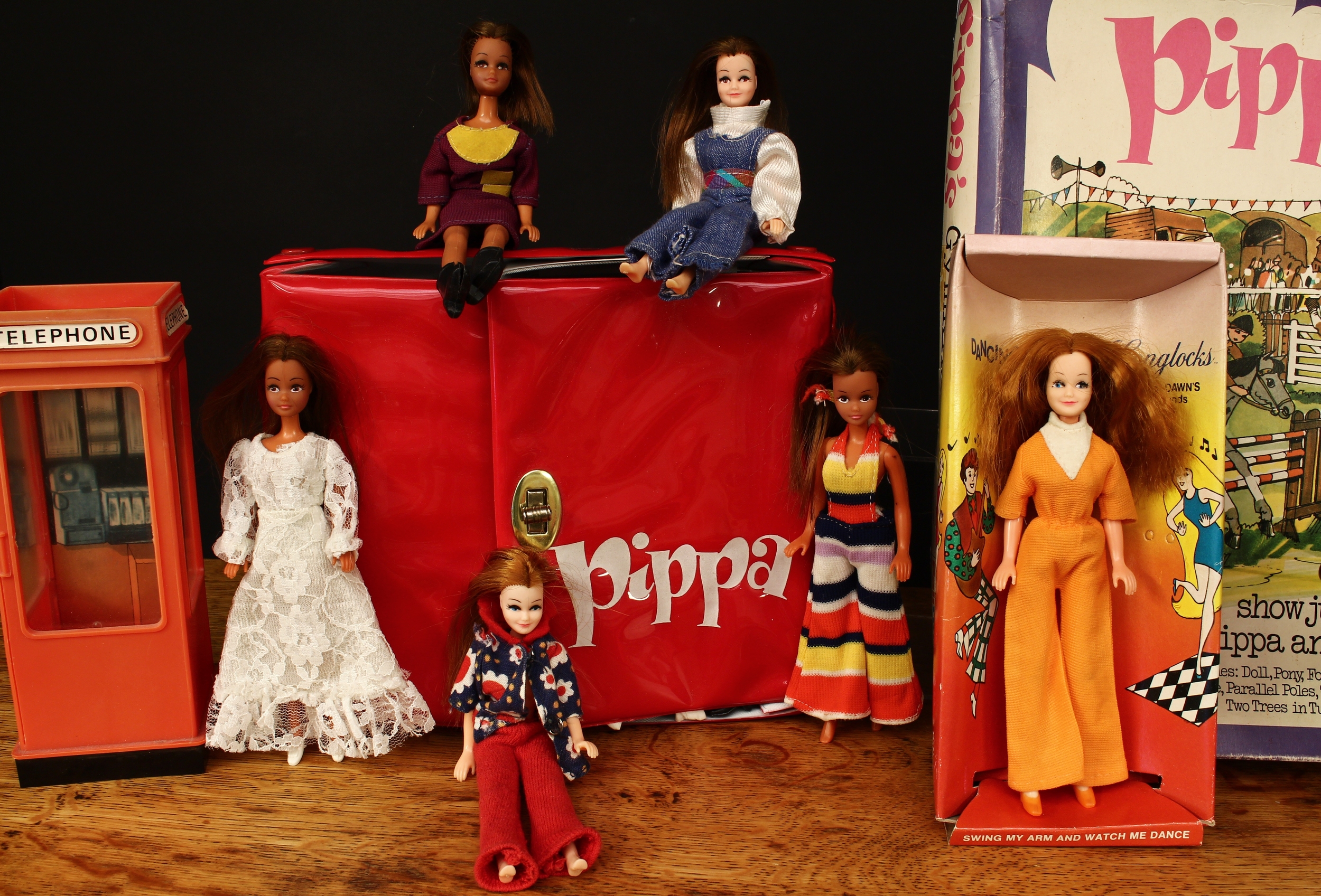 A collection of 1970's Palitoy 6.5" 'pocket-sized' fashion dolls, comprising two Marie dolls, each - Image 2 of 8