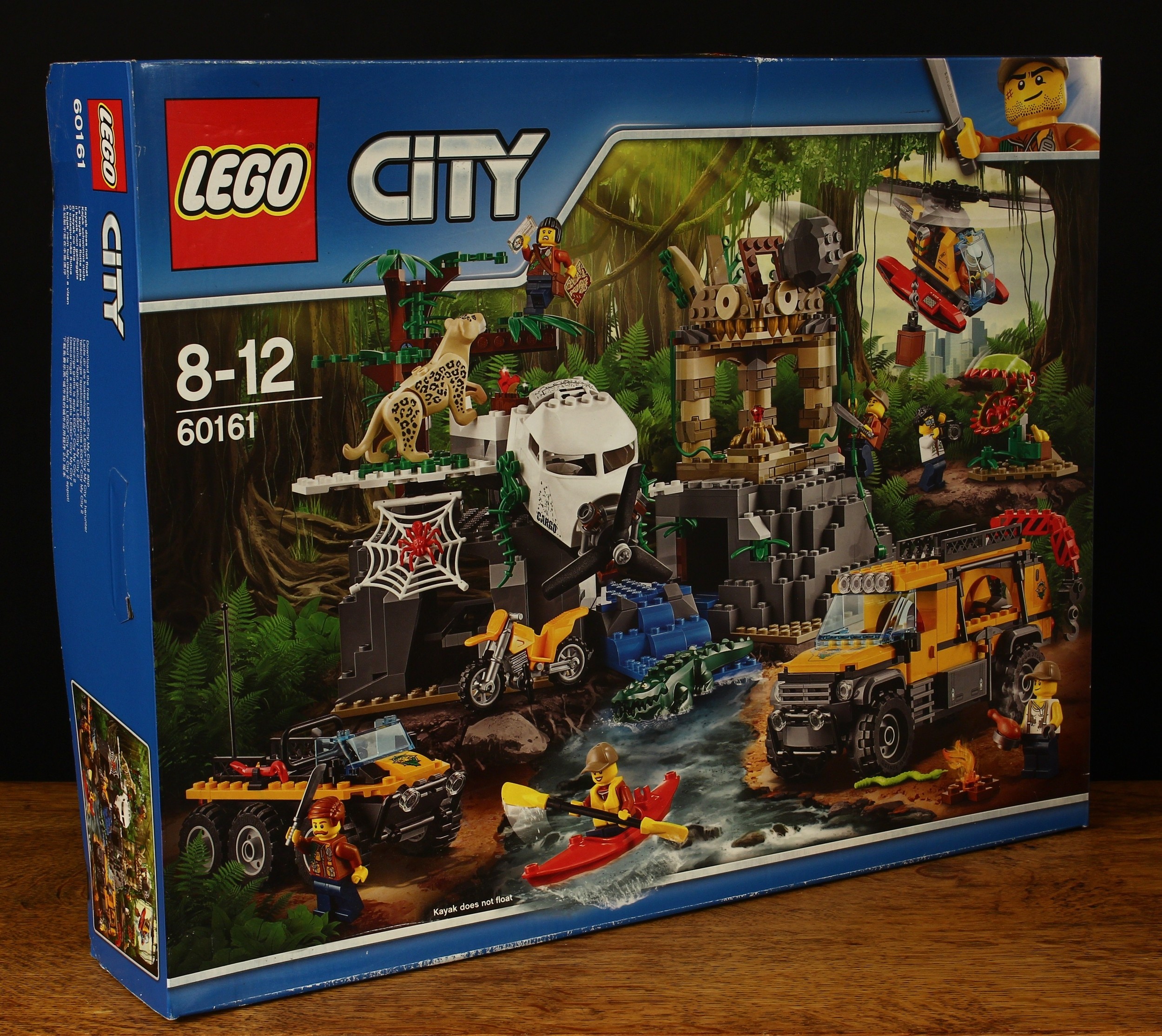 Lego City 60161 Jungle Exploration Site set, boxed