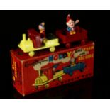 Budgie Toys No.307 Enid Blyton's Noddy and his Train with Big Ears, yellow/red locomotive and red