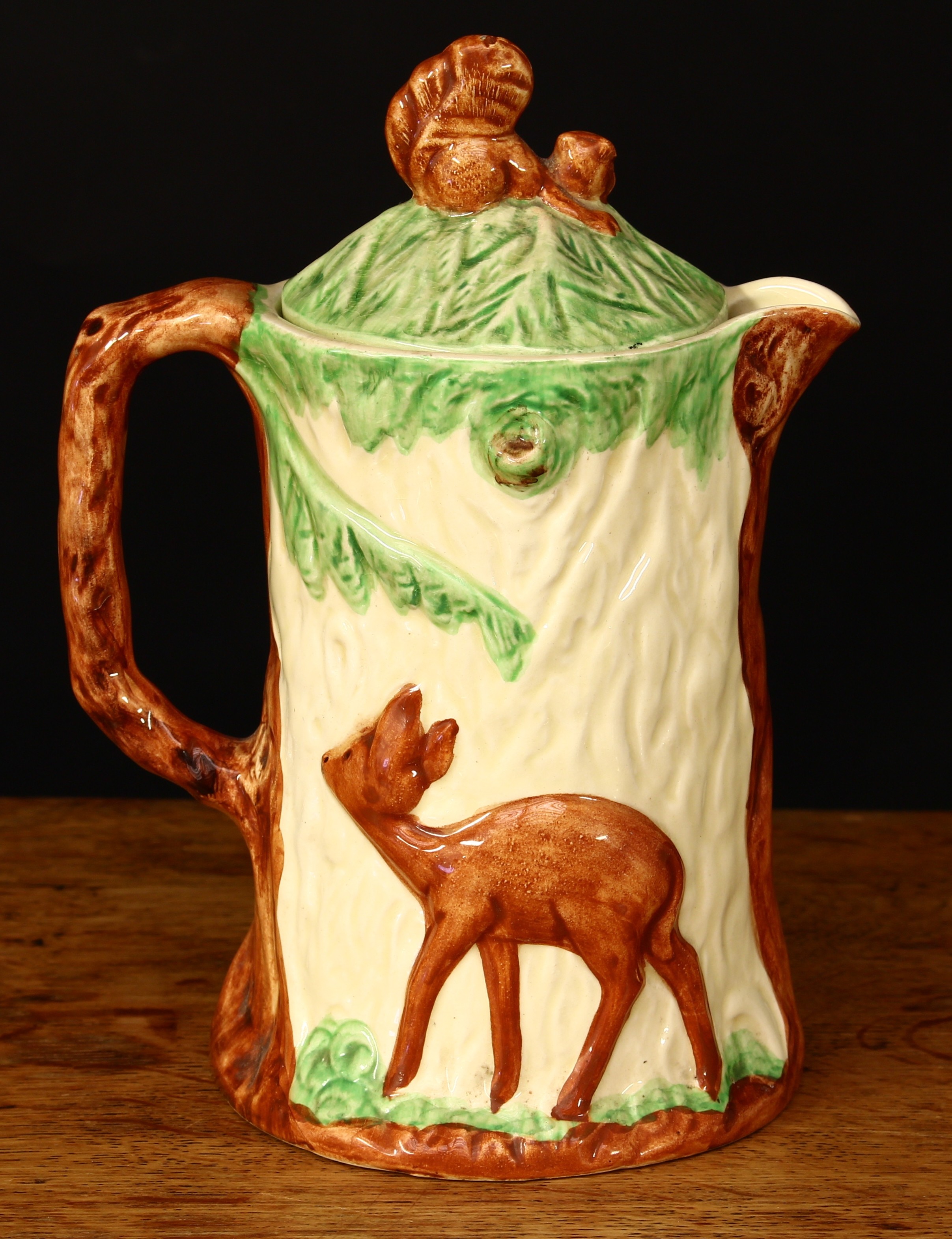 Juvenalia - a 1930's Wadeheath Walt Disney novelty hot water jug and cover from the Snow White - Image 2 of 3