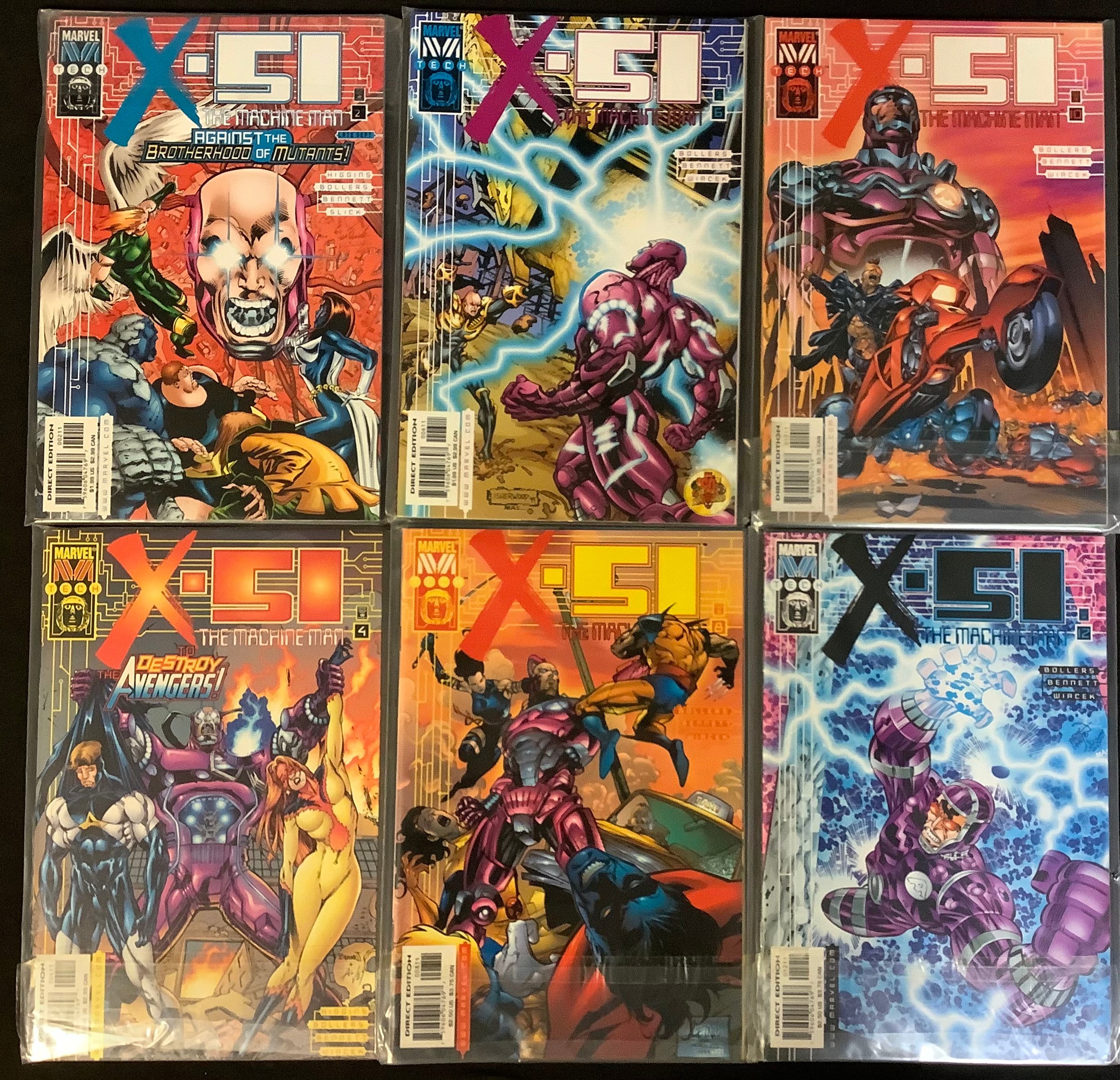 X-51 Machine Man vol. 1 #1-12. 1999. Approx VFN - NM. - Image 3 of 3