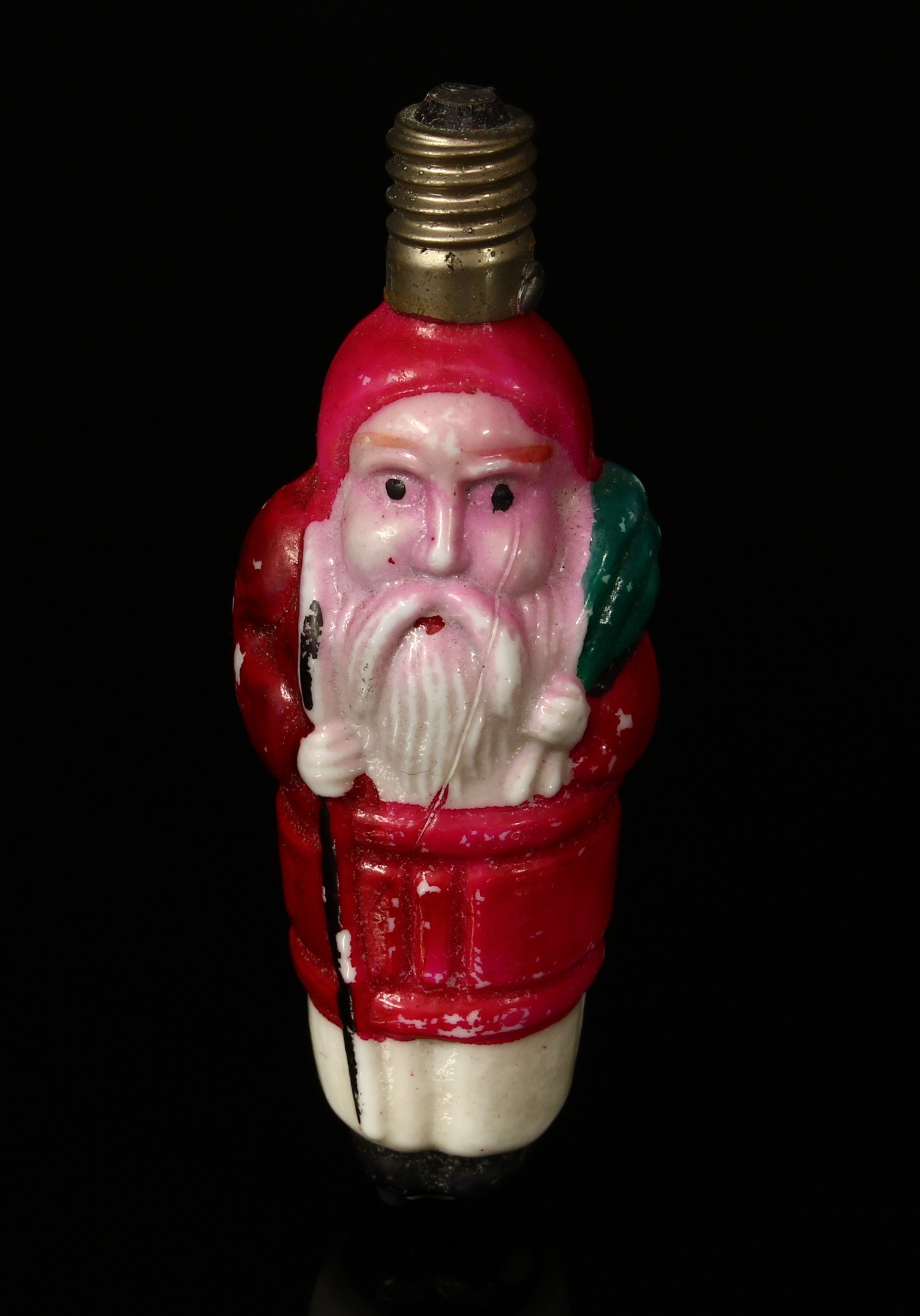 A set of 1940's novelty decorative Christmas light bulbs, The Electrical Permanent Contact - Image 5 of 8
