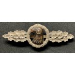 WW2 Third Reich Luftwaffe Frontflugspange für Aufklärer in Silber - Luftwaffe Reconnaissance Clasp