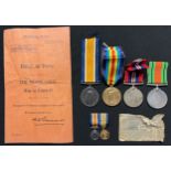 WW1 British War Medal and Victory Medals to M-315393 Pte. A Page ASC, WW2 British War Medal and