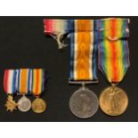 WW1 British War Medal and Victory Medal to 15949 Pte Frank Tysoe, Northamptonshire Regiment. Mounted