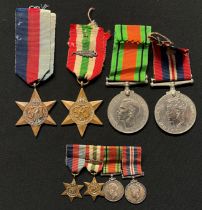 WW2 British Medal Group comprising of : 1939-45 Star, Italy Star with MiD Oakleaf, War Medal and