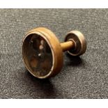 WW2 British Escape and Evasion Compass hidden in a collar stud.