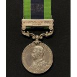 India General Service Medal with Afganistan NWF 1919 Clasp to Constable Muhd Azim, Police Dept.