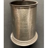 WW2 British Home Guard Presentation Pewter Tankard engraved "E Coy. 11th Worcs. HG, Oct 1st 1944".