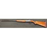 AYA Cosmos 20 Bore Single Barrel Shotgun serial number 158808. 710mm long barrel. Overall length