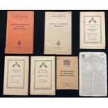 WW2 British ARP Home Front Paperwork collection comprising of : ARP Basic Training Manual No1