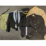 British Army Education Corps Named Officers Uniform Group to Major I J Bond comprising of: Dress