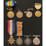 WW1 British Medal Collection comprising of: 1914-15 Star to A2991 W Forbes, SMN, RNR with ribbon: