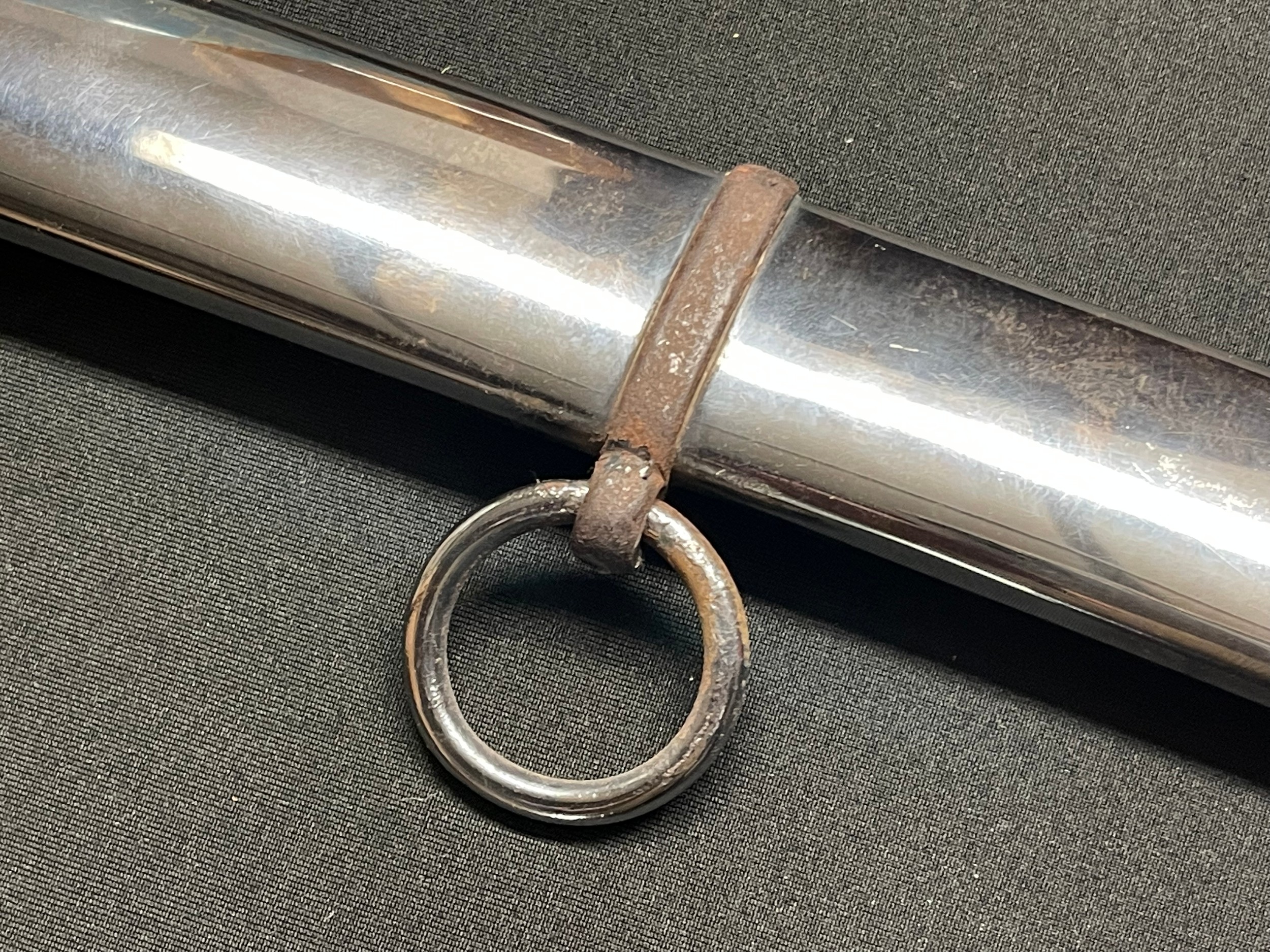 British Victorian X Lancers Cavalry Officers Sword with fullered curved blade 890mm in length with - Image 32 of 34