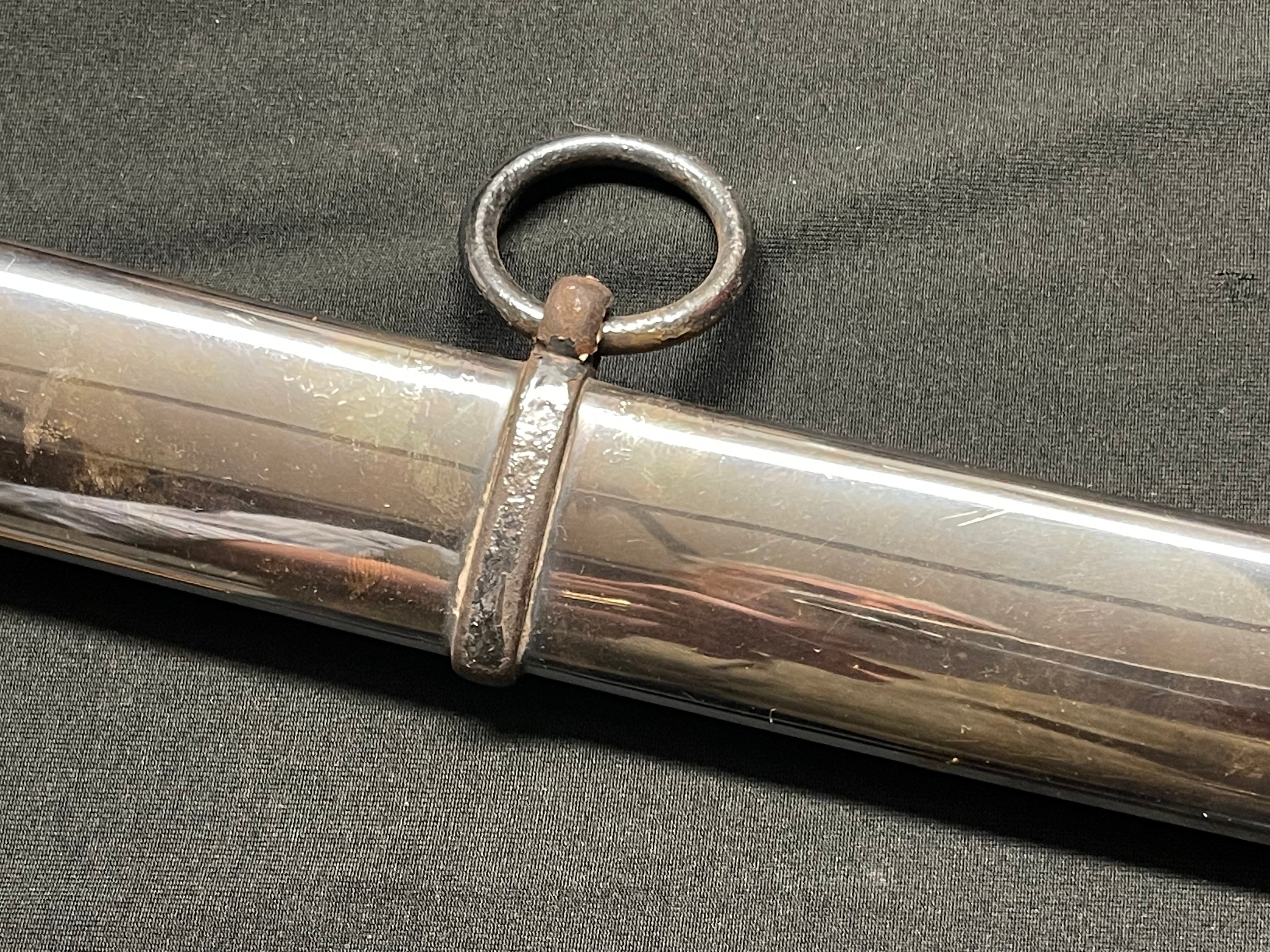 British Victorian X Lancers Cavalry Officers Sword with fullered curved blade 890mm in length with - Image 27 of 34