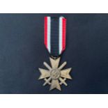 WW2 Third Reich Kriegsverdienstkreuz 2.Klasse mit Schwertern - War Merit Cross 2nd Class with