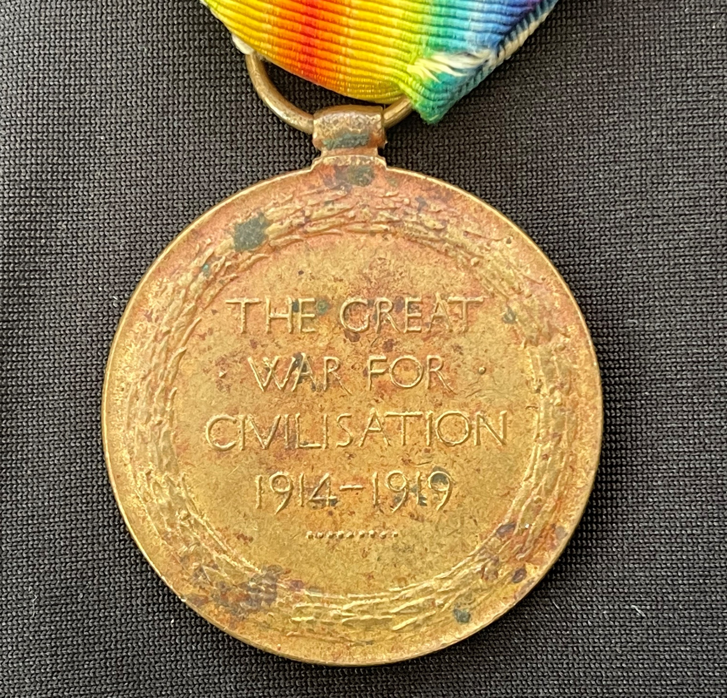 WW1 British 1st Day of the Somme Casualty Victory Medal to 266805 Pte Horace William Burn, Notts & - Image 3 of 9