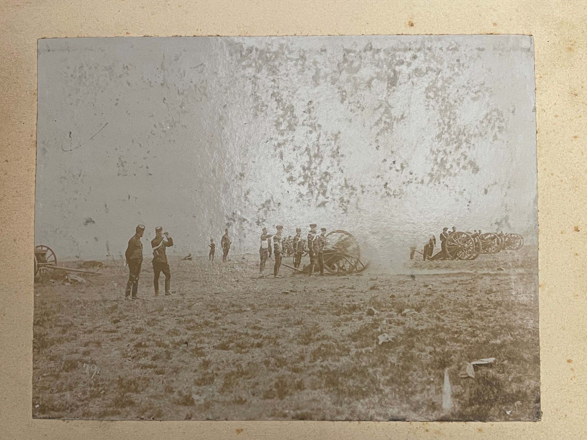 Pre WW1 British Royal Artillery Photo Album. Large original album size 42cm x 32cm containing - Image 10 of 14
