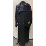 British Red Cross Voluntary Aid Detachment Greatcoat with full originally sewn insignia for