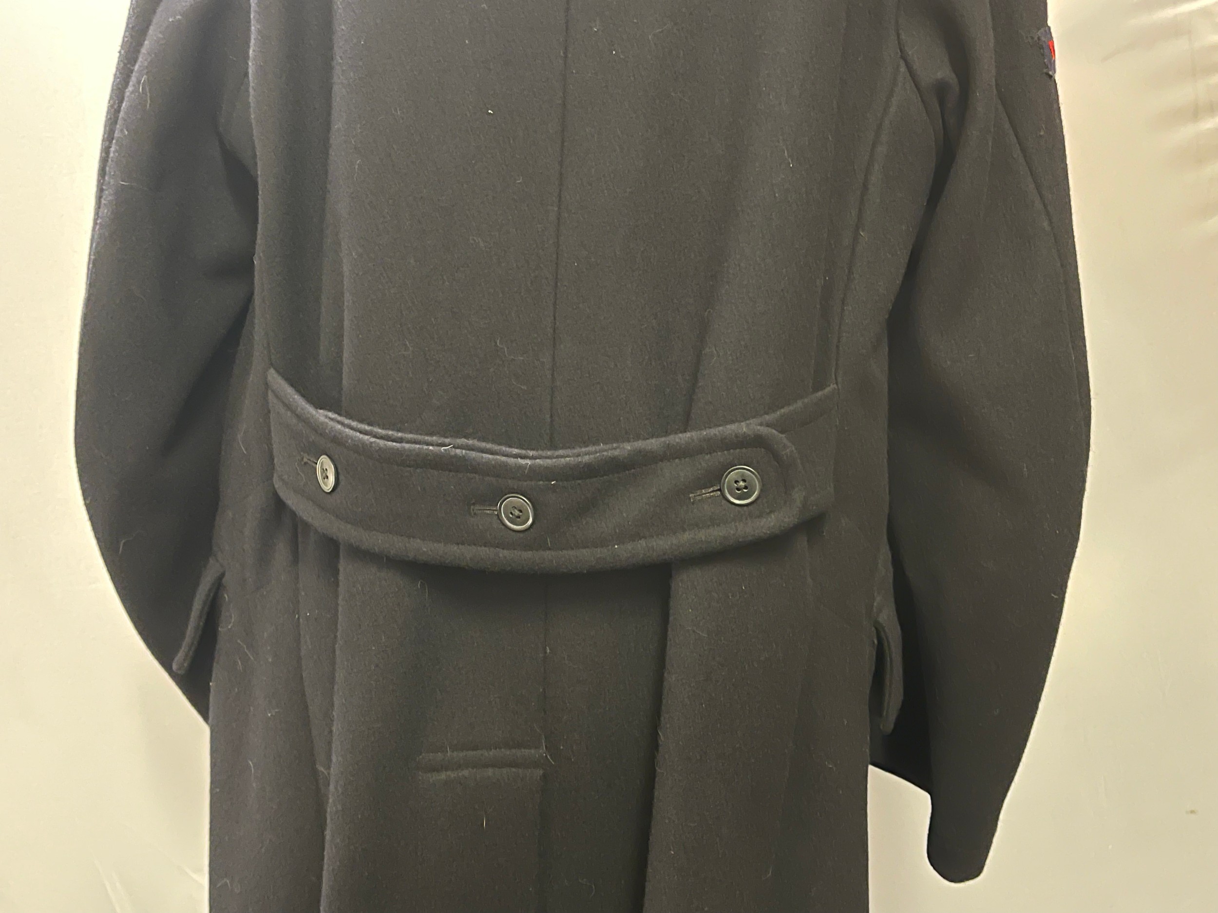 British Red Cross Voluntary Aid Detachment Greatcoat with full originally sewn insignia for - Image 7 of 13