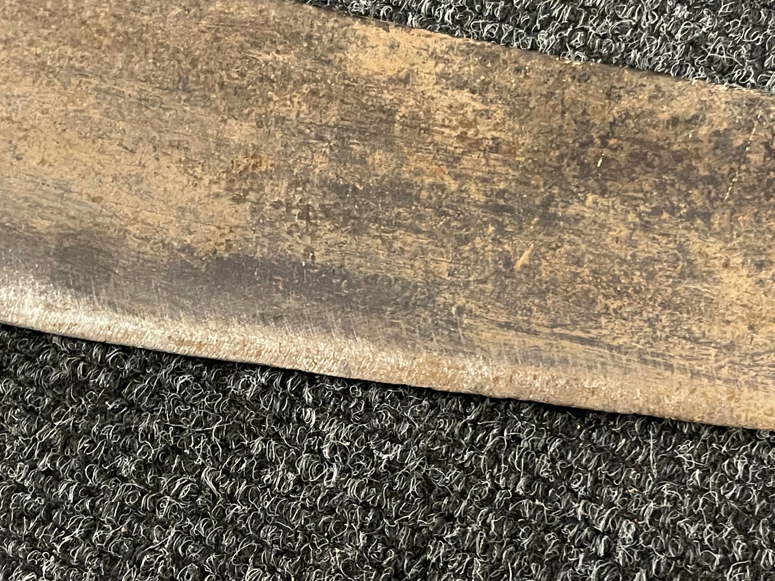 WW2 British Machete with single edged blade 370mm in length. Sheffield maker marked and dated 1945 - Image 7 of 13