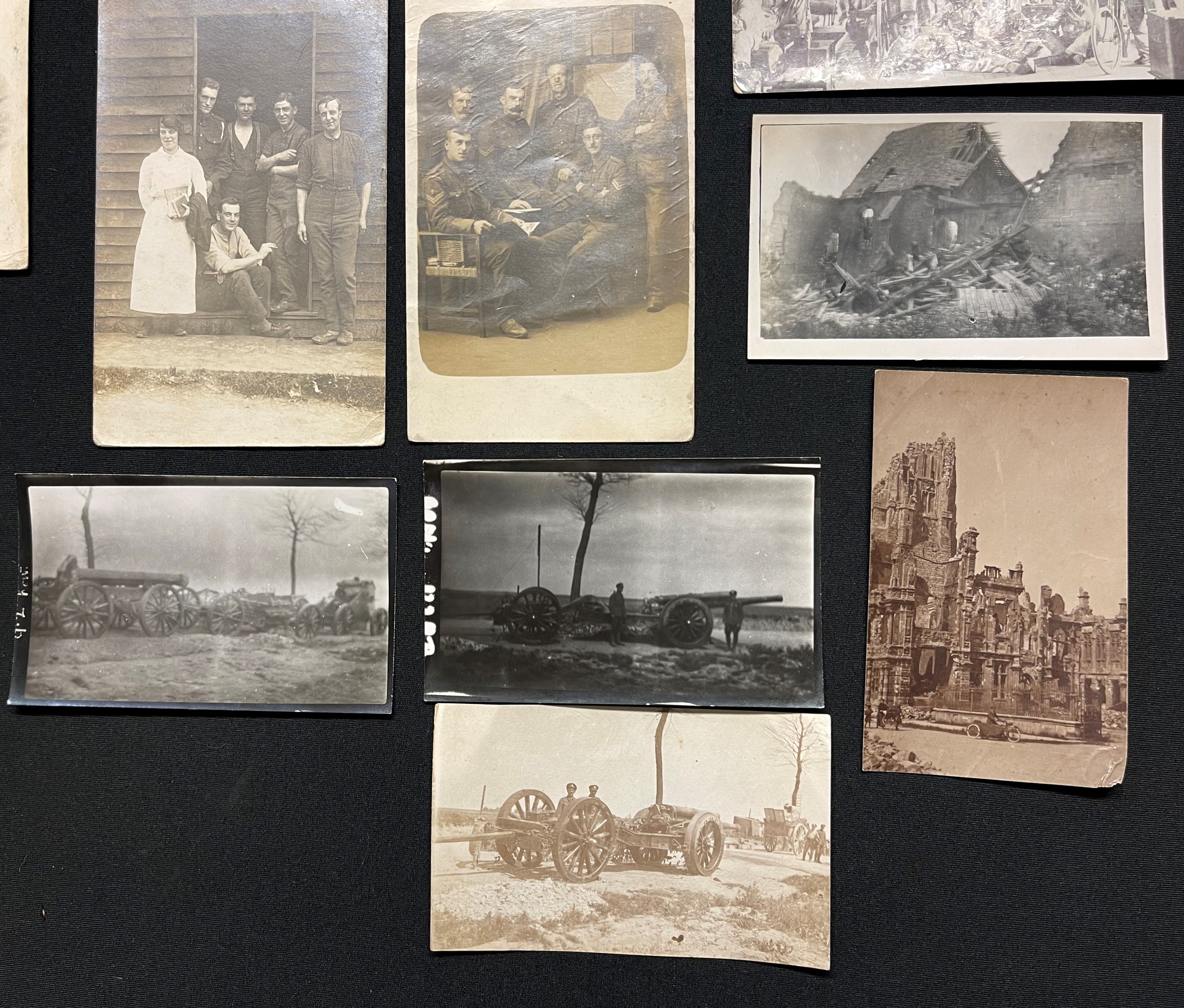 WW1 British Photographs & Postcard collection comprising of a gppd selection of postards, many - Image 6 of 10