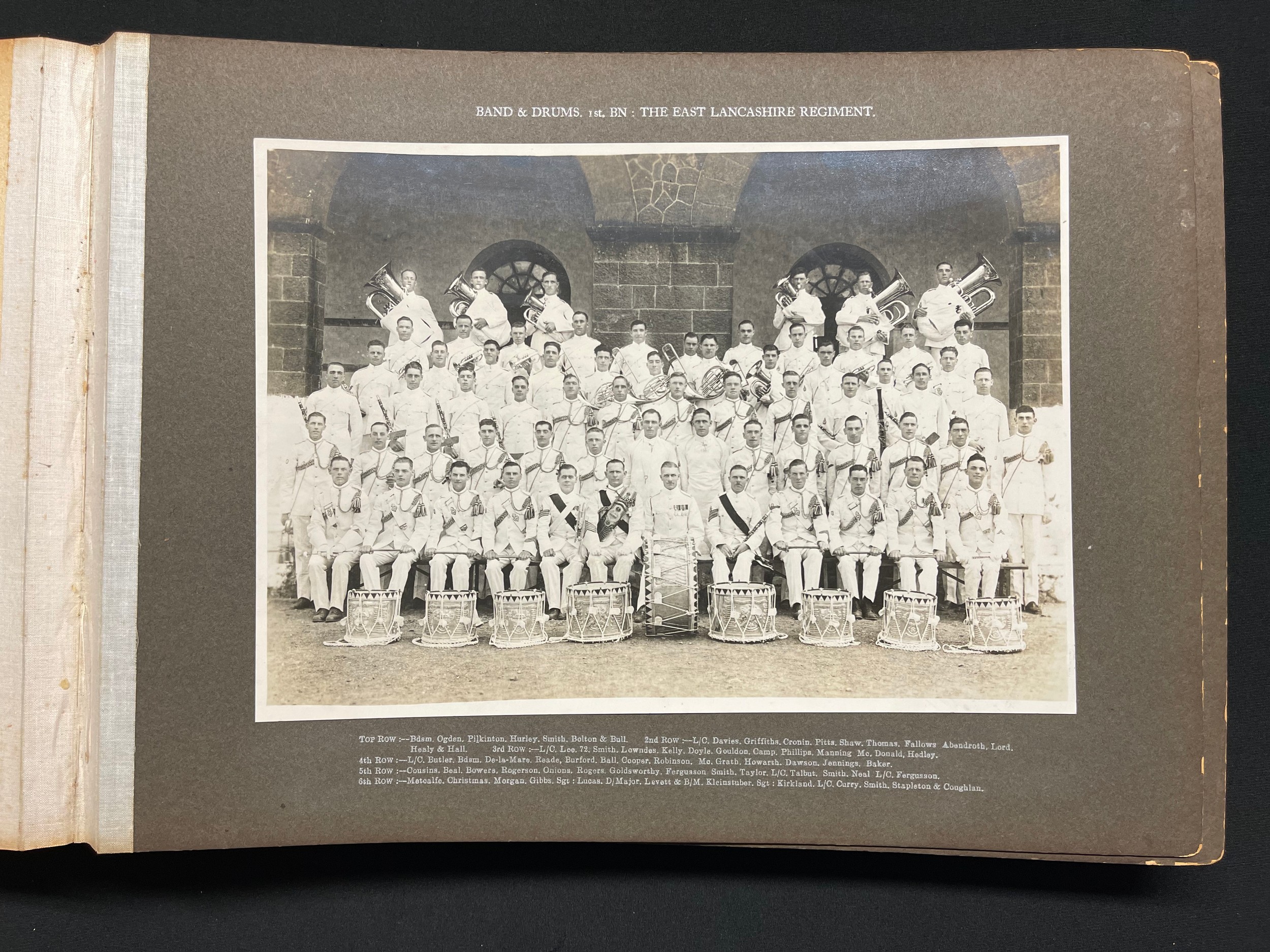 A Pictorial Souvenir and History of 1st battl. The East Lancs Regiment published in Poona, India - Image 9 of 16