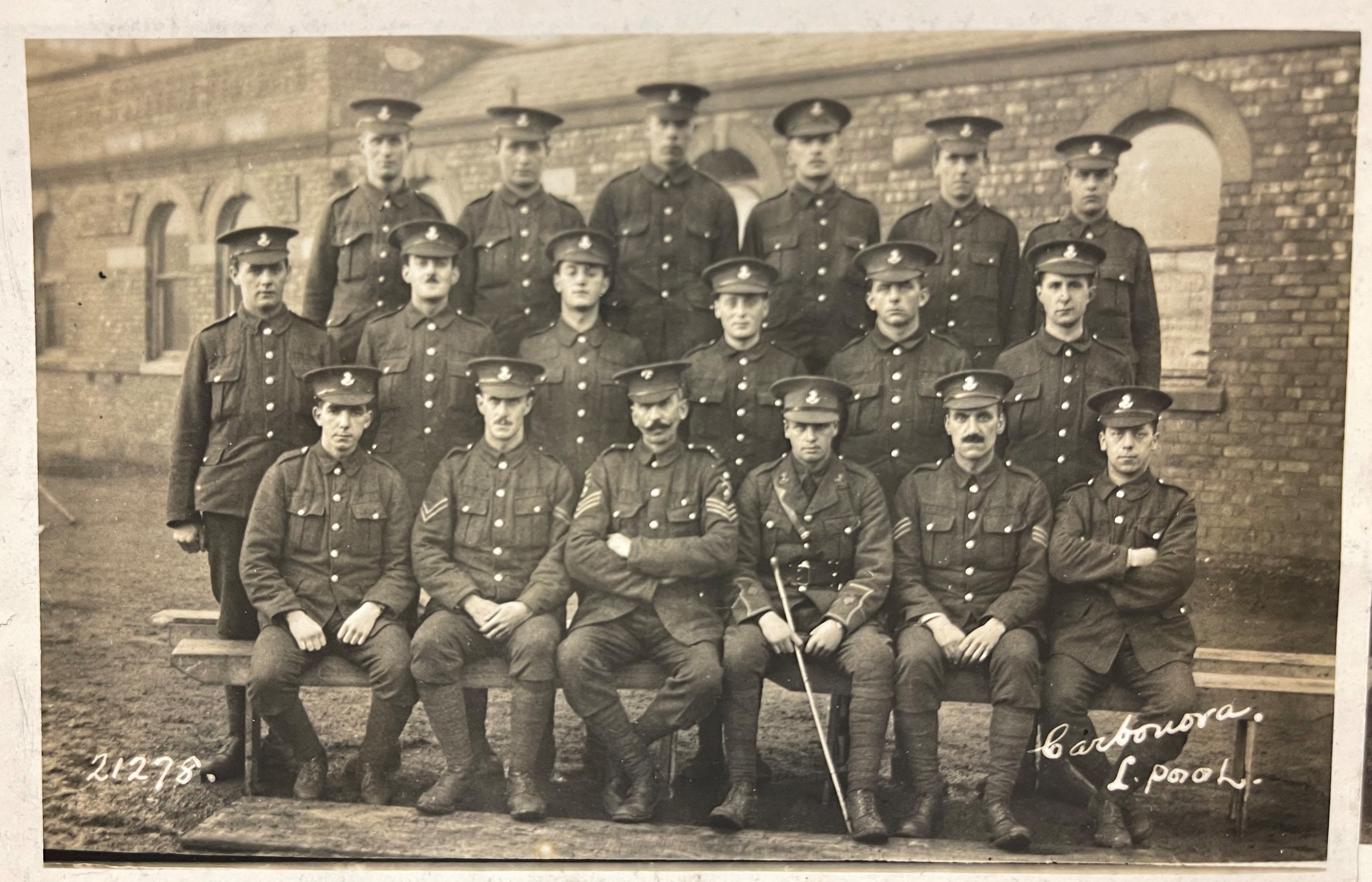WW1 British Liverpool Pals group to 15821 Pte Harold Vincent Alefounder, Liverpool Regt (later - Image 11 of 18