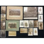 WW1 British Large Photograph Album of a Royal Artilleryman's service in Egypt & Palestine plus an