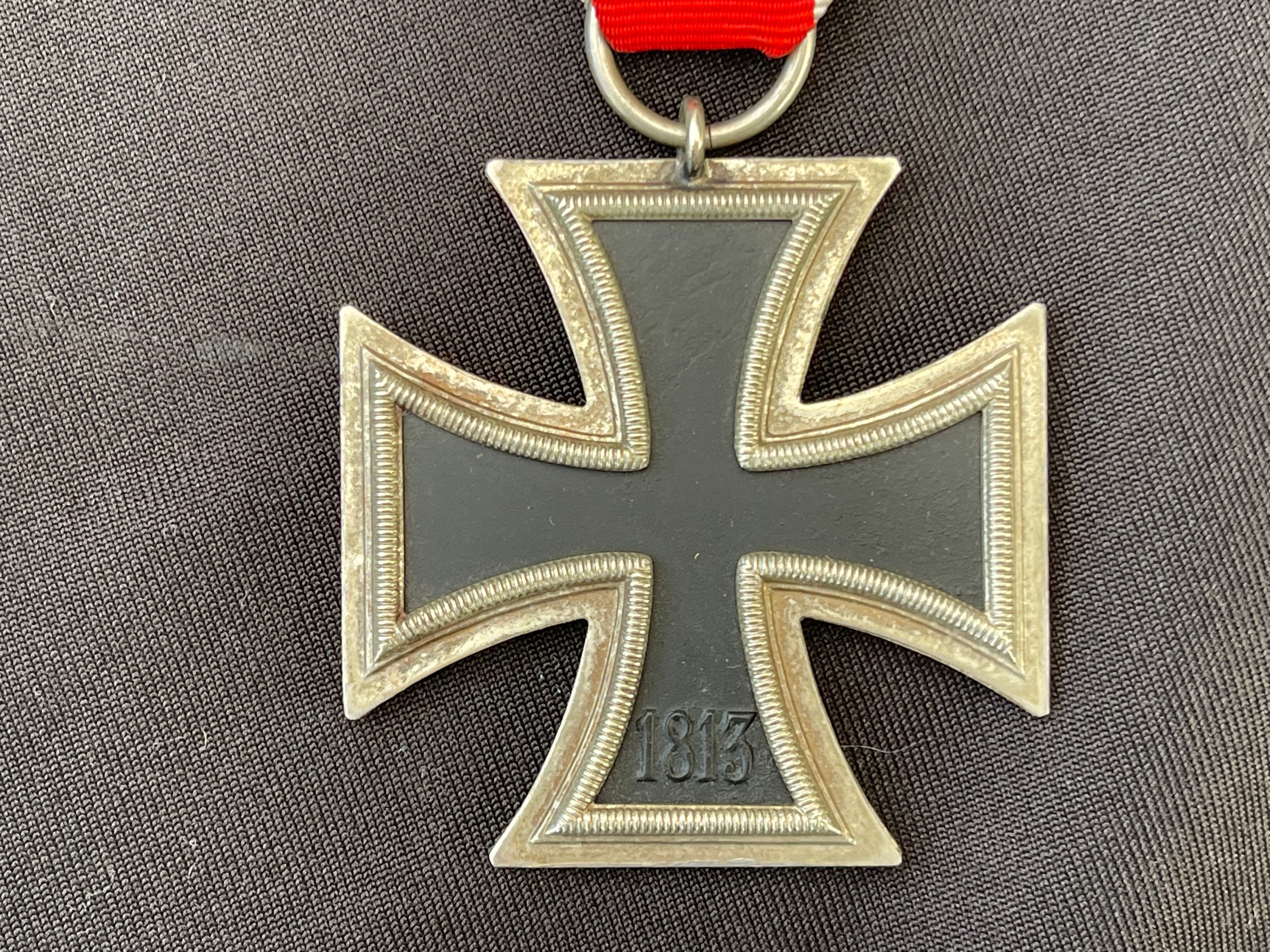 WW2 Third Reich Eisernes Kreuz 2. Klasse. Iron Cross 2nd Class 1939. No makers mark to ring. - Image 4 of 8