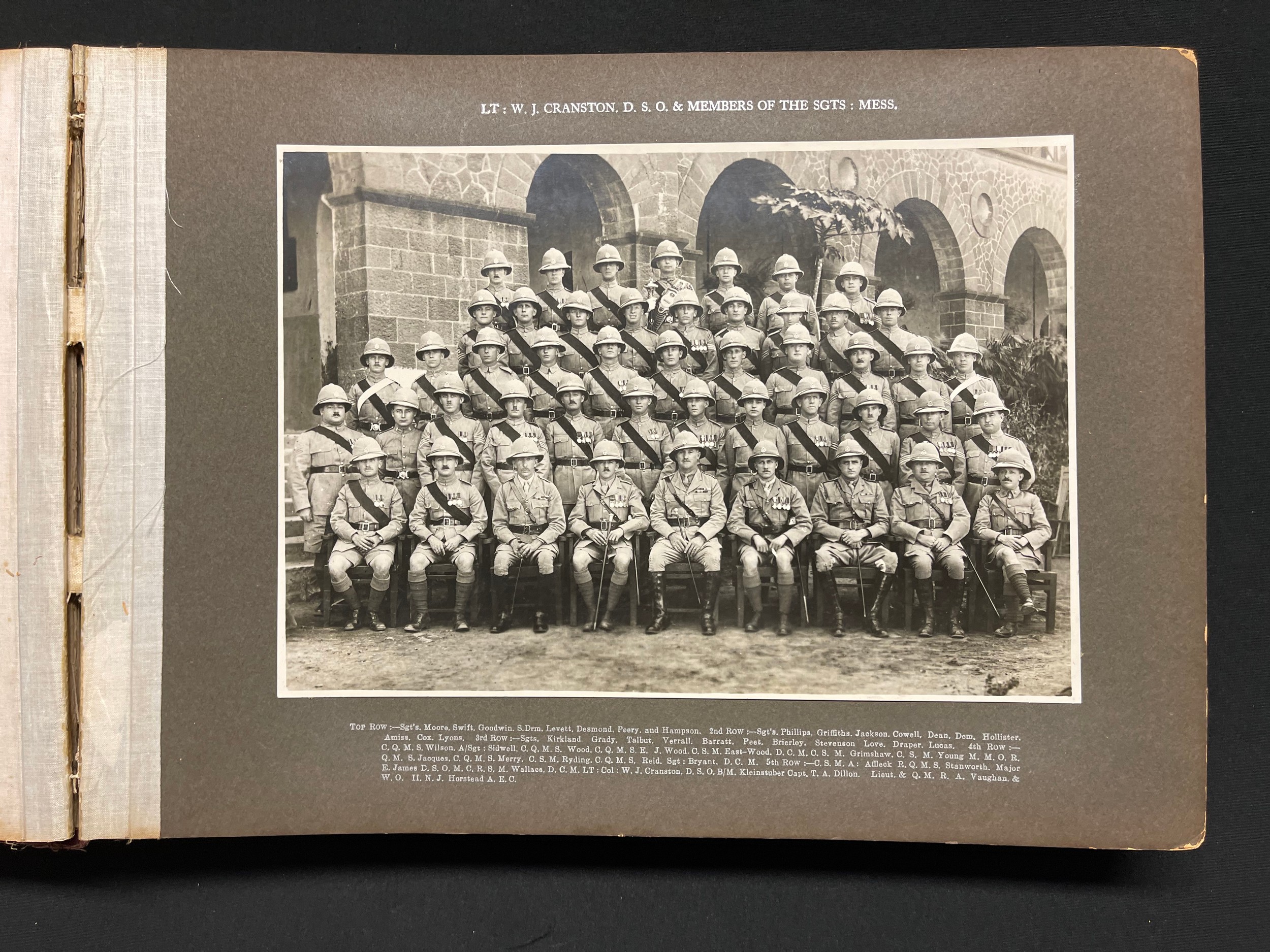 A Pictorial Souvenir and History of 1st battl. The East Lancs Regiment published in Poona, India - Image 7 of 16