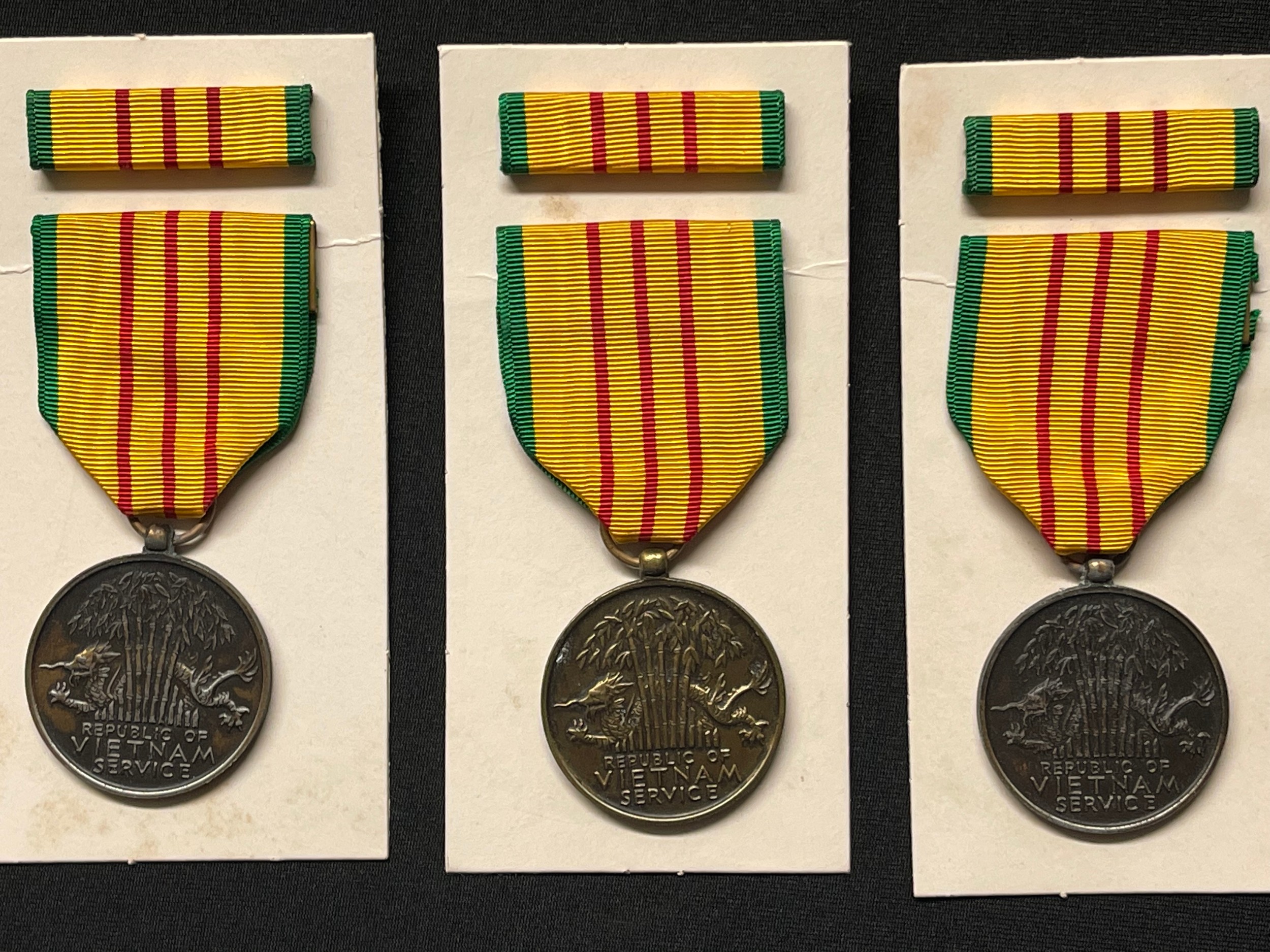 WW2 British 1939-45 Star: WW2 French Overseas Service Medal: Miniature WW1 British War & Victory - Image 3 of 6