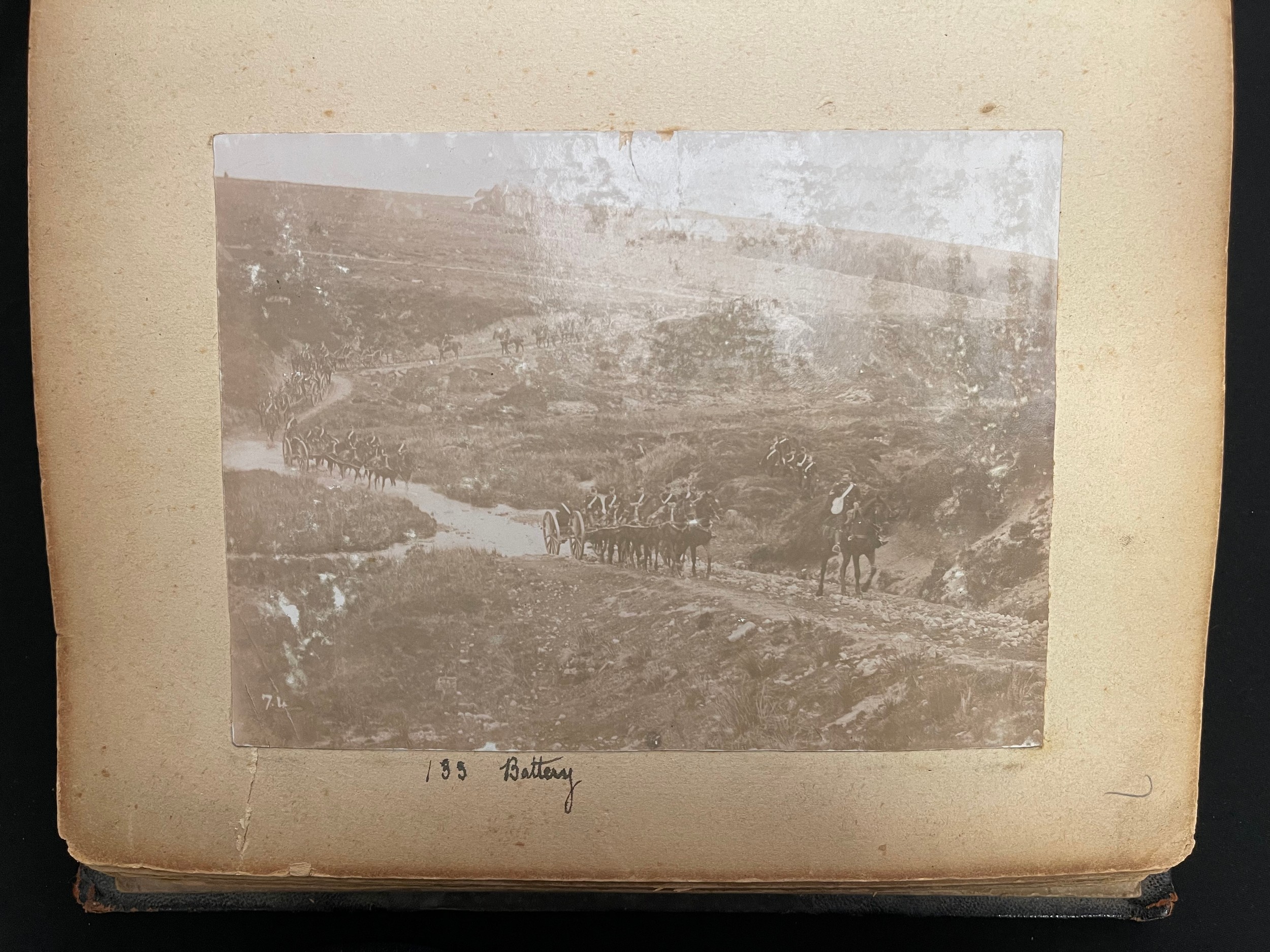 Pre WW1 British Royal Artillery Photo Album. Large original album size 42cm x 32cm containing - Image 5 of 14