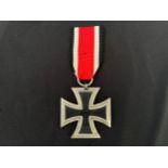 WW2 Third Reich Eisernes Kreuz 2. Klasse. Iron Cross 2nd Class 1939. No makers mark to ring.