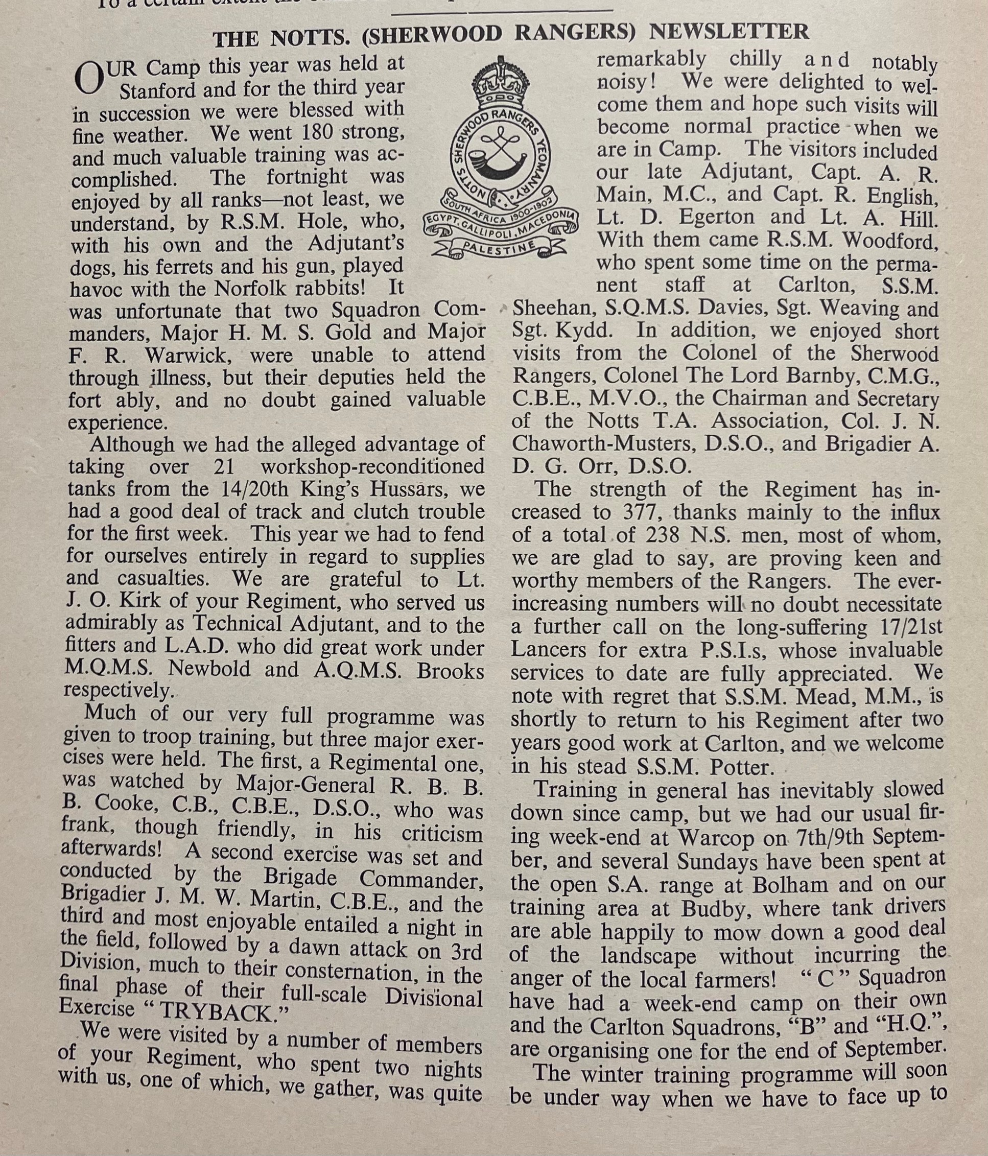 British 17th/21st Lancers Regimental Magazines, "The White Lancer and the Vedette", early post war - Image 4 of 7