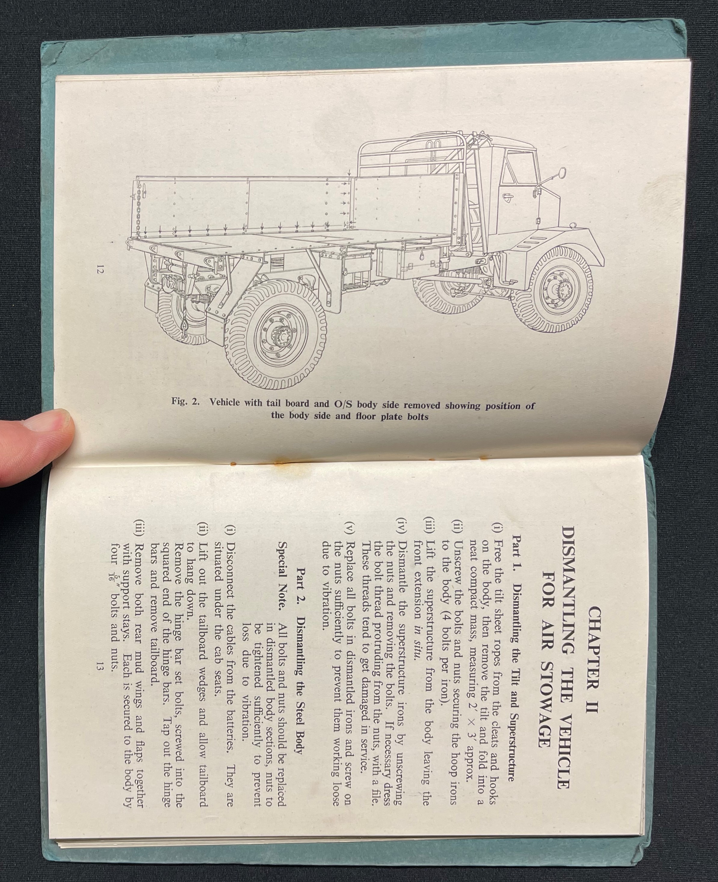 WW2 British Military Vehicle Drivers Handbooks for Bedford OY, dated 1941: Karrier Model K6 dated - Image 11 of 14