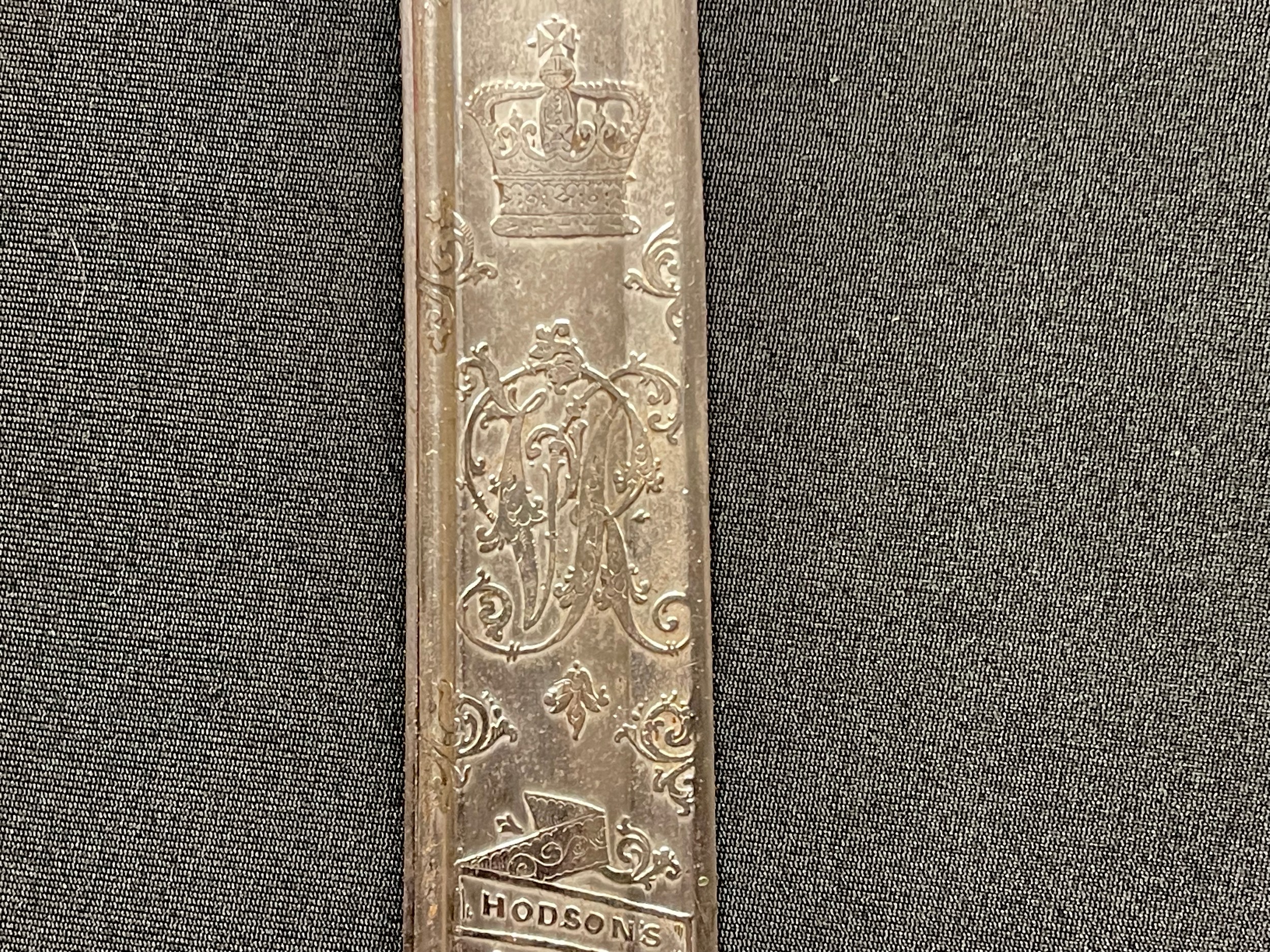 British Victorian X Lancers Cavalry Officers Sword with fullered curved blade 890mm in length with - Image 3 of 34