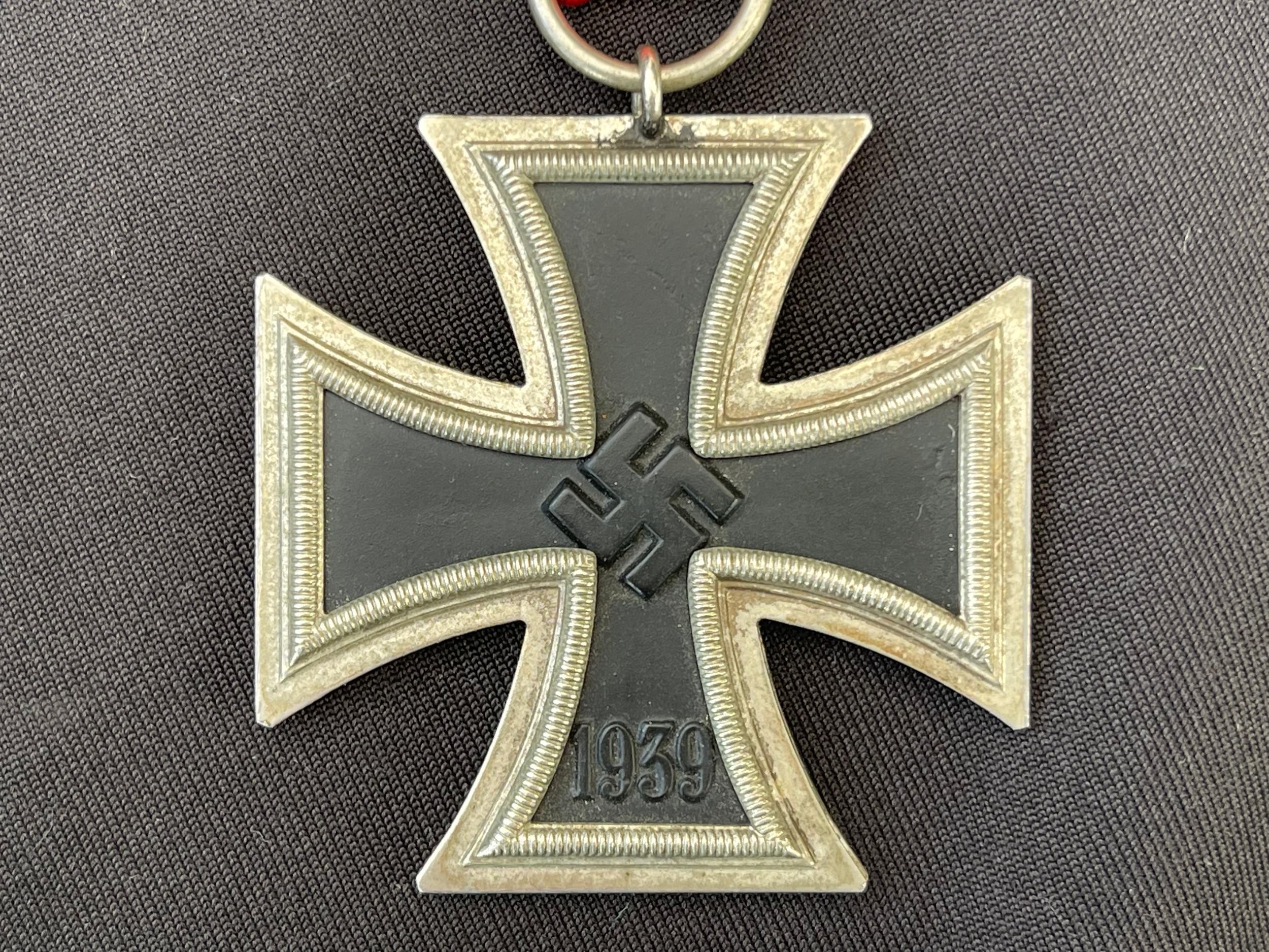 WW2 Third Reich Eisernes Kreuz 2. Klasse. Iron Cross 2nd Class 1939. No makers mark to ring. - Image 3 of 8